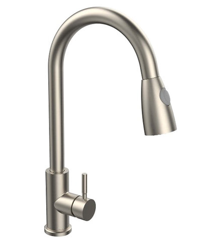 Kitchen Faucet ,  Pull-Down Sprayer  Brushed Nickel