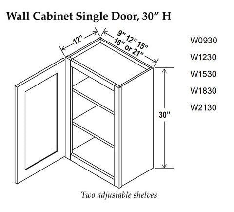 W1230 PVC White Shaker